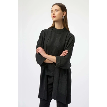 KARDIGAN Z CYRKONIAMI JOSEPH RIBKOFF